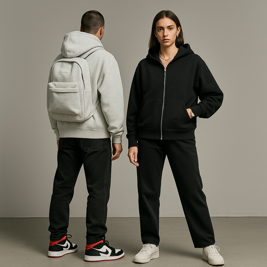 Hoodtrip™ – Der erste Hoodie der Welt, der gleichzeitig dein Handgepäck ist.